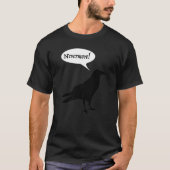 T-shirt Quoth The Raven Plus Du Poème D'Edgar A (Devant)