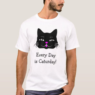 T-shirt Quotidien est l'amoureux des chats drôle de