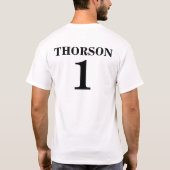 T-shirt Quotidien est Thorsday (Dos)