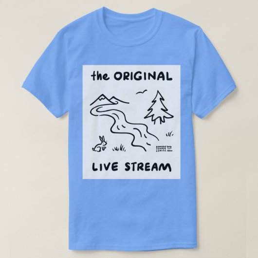 T-shirt QuotLe Streamquot Live Original (Design devant)
