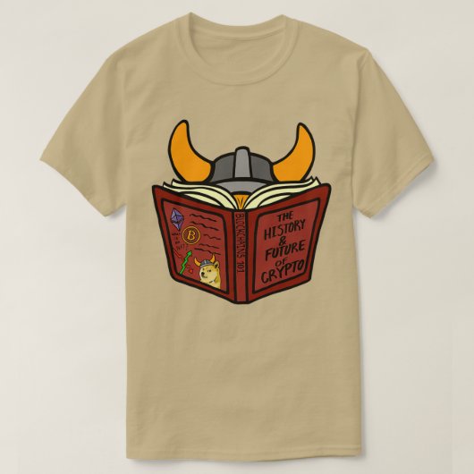 T-shirt quotL'histoire de Cryptoquot (Design devant)