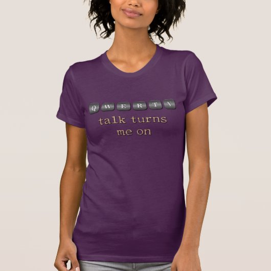 T-shirt QWERTY Talk Me Active (Devant)