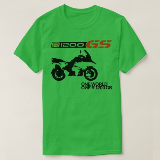 T-shirt R1200 GS One World (Design devant)