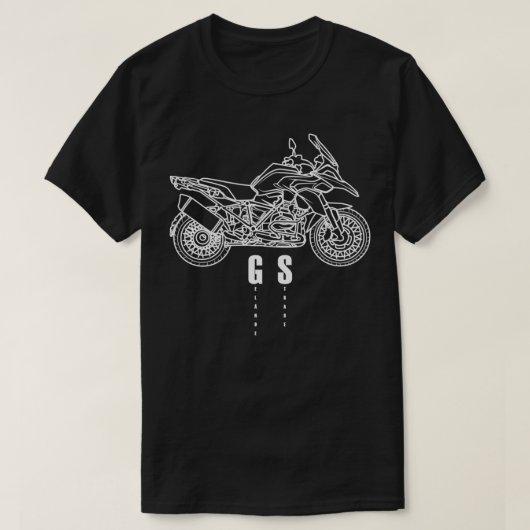 T-shirt R1200GS Enduro Motorrad GS (Design devant)