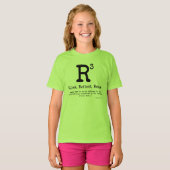 T-shirt R3 : Relax, Refléter, Renouveler (Devant entier)