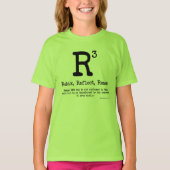 T-shirt R3 : Relax, Refléter, Renouveler (Devant)