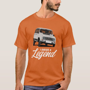 T-shirt R4L - I drive a legend - en 38 colours