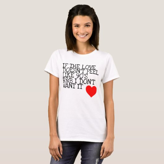 T-shirt r&b 90S (Devant entier)