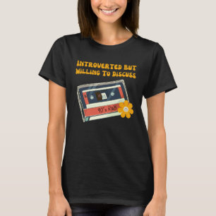 T-shirt R&B des années 90 introverti mais prêt à discuter