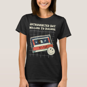 T-shirt R&B des années 90 introverti mais prêt à discuter