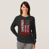 T-shirt R E D Soldiers Remember Everyone Deployed R E D Fr (Devant entier)