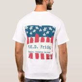 T-shirt R.E.D. vendredi (Dos)