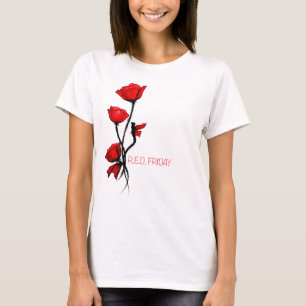 T-shirt R.E.D. Vendredi rouge - rappelez-vous chacun