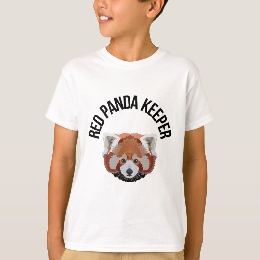 T-shirt R est pour Red Panda Keeper (Devant)