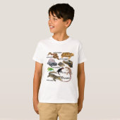 T-shirt R est pour Reptile Keeper (Devant entier)