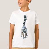 T-shirt R est pour Ring Tail Lemur (Devant)