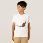 T-shirt R est pour Rusty Spotted Genet (Devant entier)