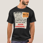 T-shirt R. I. P motivation jeune dolph citation Classic T- (Devant)