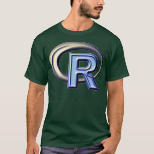T-shirt R langage de programmation Logo R