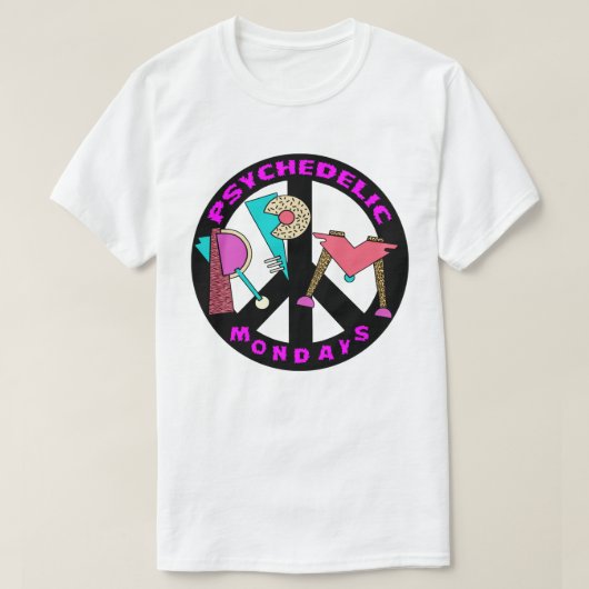 T-SHIRT R.P.M. LUNDI PSYCHÉDÉLIQUE - TORONTO (Design devant)