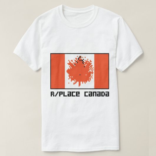 T-shirt r place Canada (Design devant)