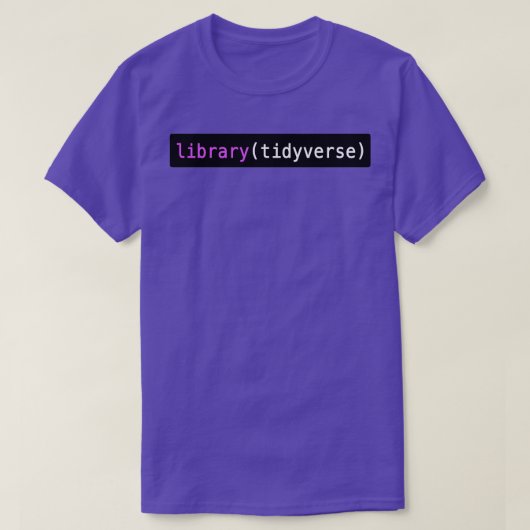 T-shirt r tidyverse 4 (Design devant)