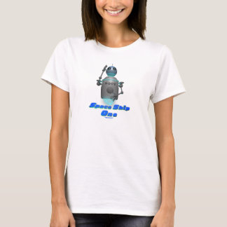 T-shirt R-U-1-2 Navire spatial Une femme