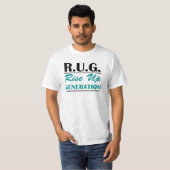 T-shirt R.U.G. Augmenter la génération (Devant entier)