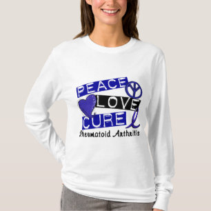 T-shirt RA de rhumatisme articulaire de traitement d'amour