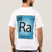 T-shirt (Ra) d'élément de radium (Dos)