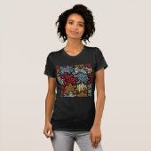 T-shirt RAB Rockabilly Animal (Devant entier)