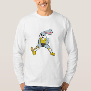 T-shirt Rabat au hockey avec chauve-souris de hockey