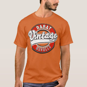 T-shirt Rabat Maroc vintage