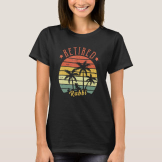 T-shirt Rabbins retraités Rétro Vintage Pour Hommes Papa