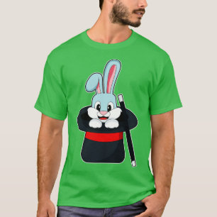 T-shirt Rabbit à la magie avec Casquette de baguette
