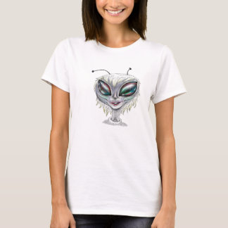 T-shirt rabbit alien