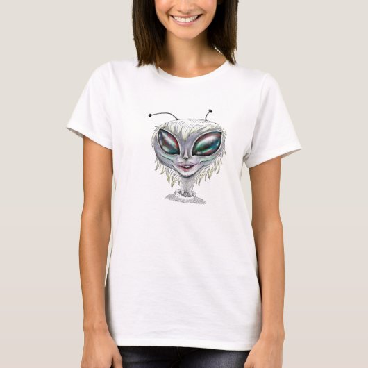 T-shirt rabbit alien (Devant)
