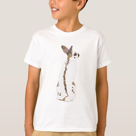 T-shirt Rabbit anglais - Debout (Devant)