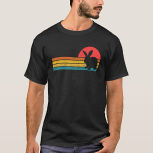 T-shirt Rabbit Animal domestique Retro 80s Vintage