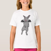T-shirt Rabbit avec aile chauve-souris (Devant)