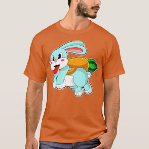 T-shirt Rabbit avec pourriture comme fusée