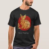 T-shirt Rabbit Chinese Zodiac Horoscope Constellation Sign (Devant)