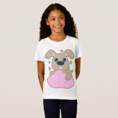 T-Shirt Rabbit Clouds (Devant entier)