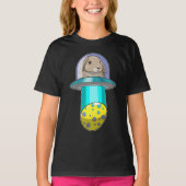 T-shirt Rabbit Easter Eegg Spatiale (Devant)