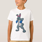 T-shirt Rabbit en boîte avec gants de boxe (Devant)