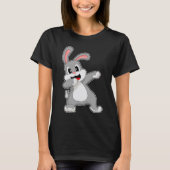 T-shirt Rabbit Hip hop Dance Dab (Devant)