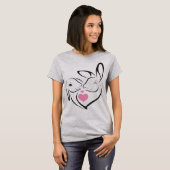 T-shirt Rabbit Love Bunnies (Devant entier)