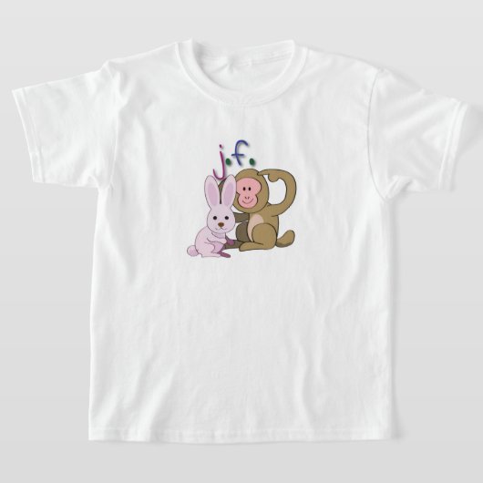 T-shirt rabbit & monkey (Poser)