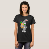 T-shirt Rabbit Sac d'achat Carotte Légumes (Devant entier)