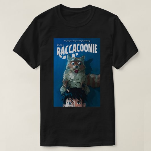 T-shirt Raccacoonie Tout Partout Tout À La Fois Clas (Design devant)